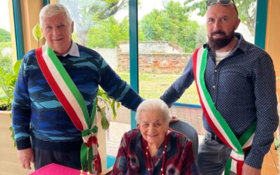Tre Sindaci per il Compleanno di Nonna Maria