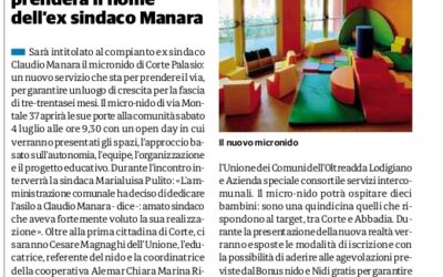 Parlano di Noi, Micronido Claudio Manara